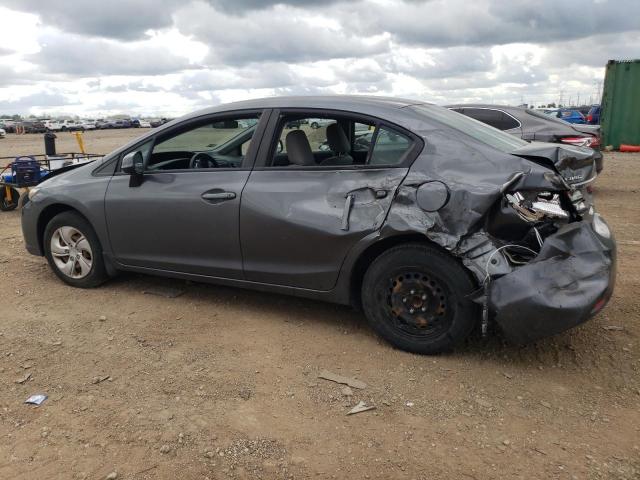 19XFB2F59DE005424 - 2013 HONDA CIVIC LX 灰色 照片 2