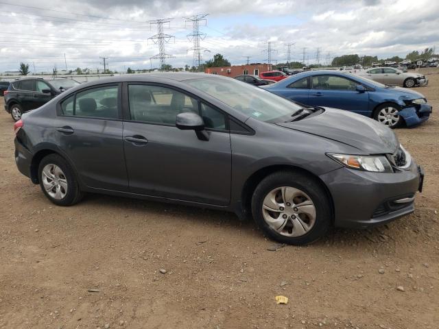 19XFB2F59DE005424 - 2013 HONDA CIVIC LX 灰色 照片 4