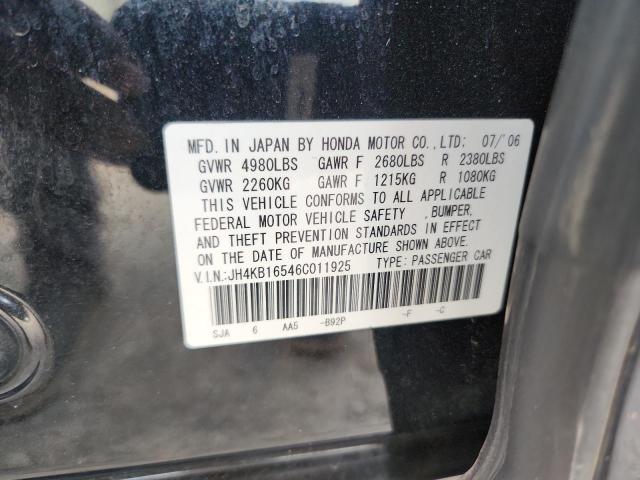 JH4KB16546C011925 - 2006 ACURA RL 黑色 照片 13