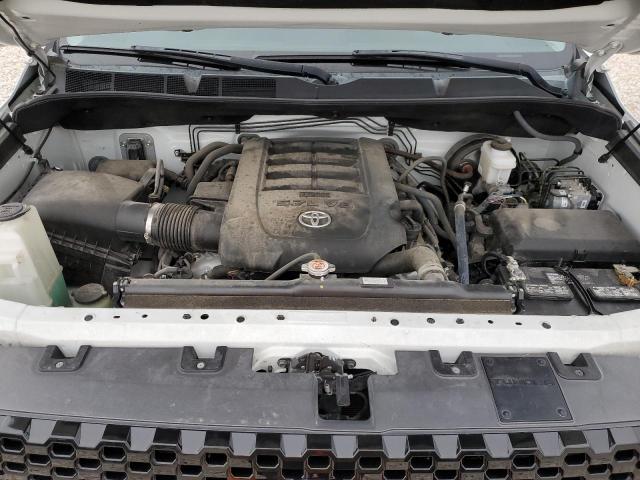 5TFEY5F11LX256672 - 2020 TOYOTA TUNDRA CREWMAX SR5 WHITE photo 11