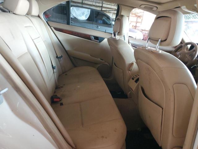 WDDGF81X28F120033 - 2008 MERCEDES-BENZ C 300 4MATIC WHITE photo 10