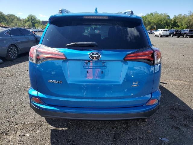 2T3BFREVXGW476441 - 2016 TOYOTA RAV4 LE BLUE photo 6
