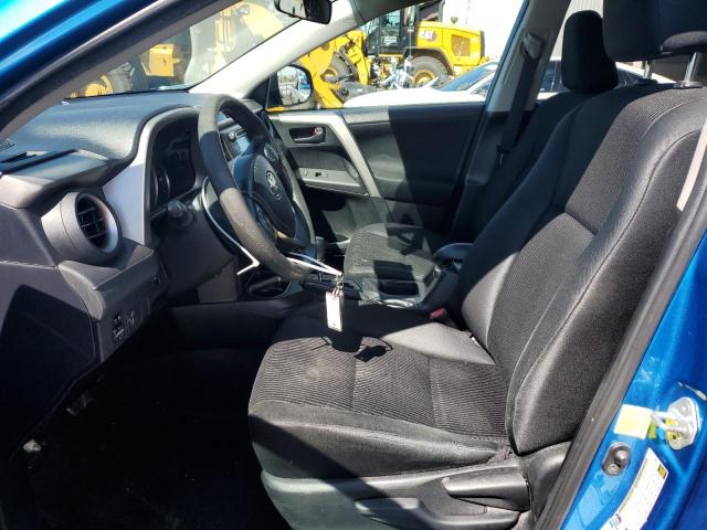 2T3BFREVXGW476441 - 2016 TOYOTA RAV4 LE BLUE photo 7
