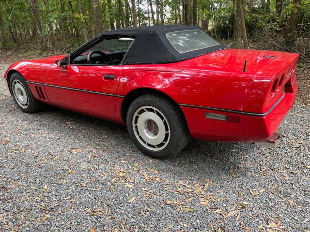 1G1YY3182H5112775 - 1987 CHEVROLET CORVETTE RED photo 3