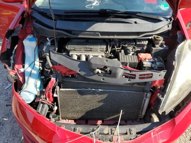JHMGE8H56DC069406 - 2013 HONDA FIT SPORT RED photo 12