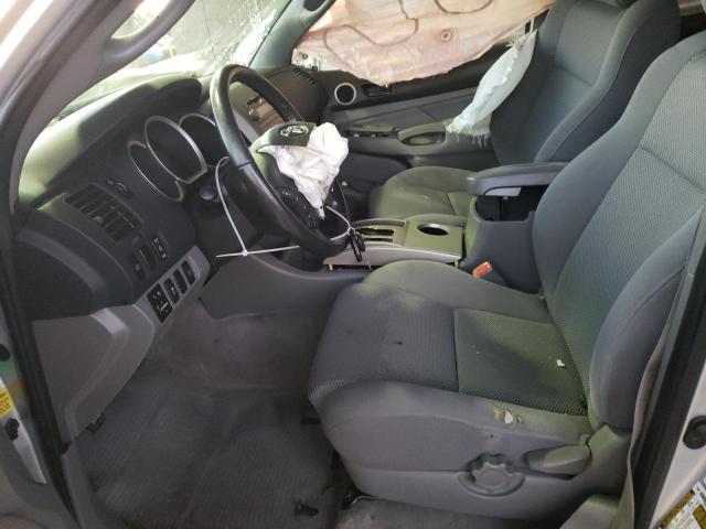 5TFLU4ENXBX015788 - 2011 TOYOTA TACOMA DOUBLE CAB 银色 照片 7