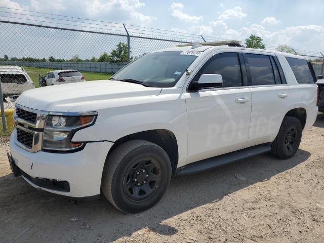 1GNLCDEC1HR243815 - 2017 CHEVROLET TAHOE POLICE WHITE photo 1