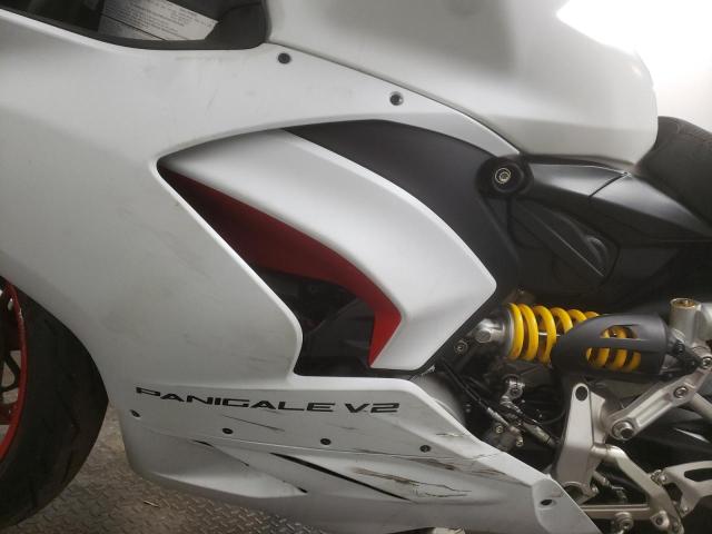 ZDMHAATW4NB009192 - 2022 DUCATI PANIGALE V2 WHITE photo 7