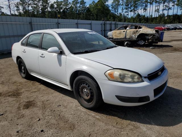 2G1WD5E31D1209183 - 2013 CHEVROLET IMPALA POLICE WHITE photo 4