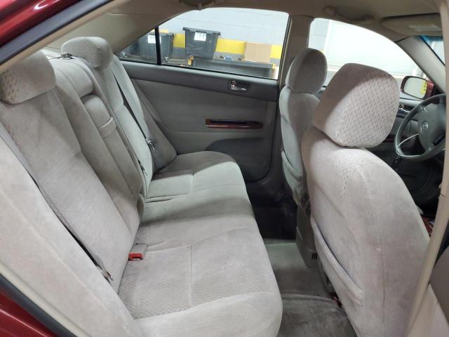 4T1BE32K93U195373 - 2003 TOYOTA CAMRY LE RED photo 10