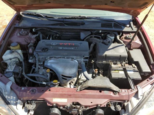 4T1BE32K93U195373 - 2003 TOYOTA CAMRY LE RED photo 11