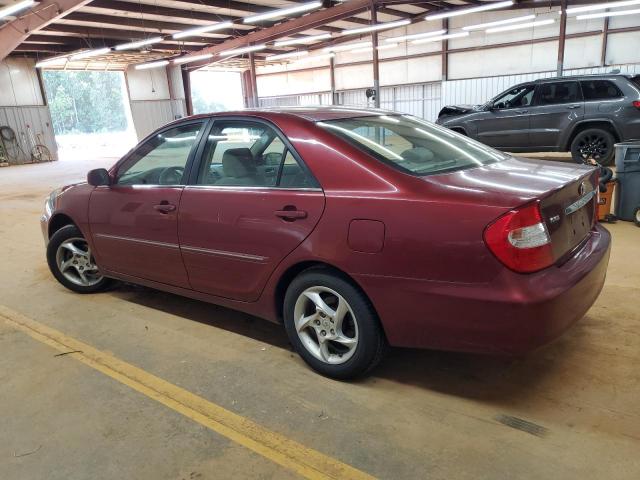 4T1BE32K93U195373 - 2003 TOYOTA CAMRY LE RED photo 2
