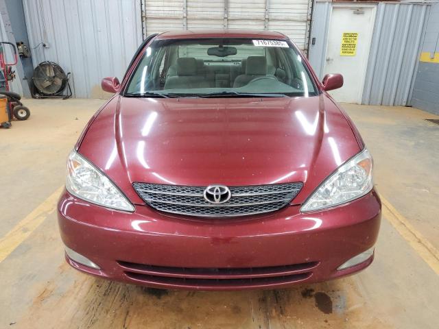 4T1BE32K93U195373 - 2003 TOYOTA CAMRY LE RED photo 5