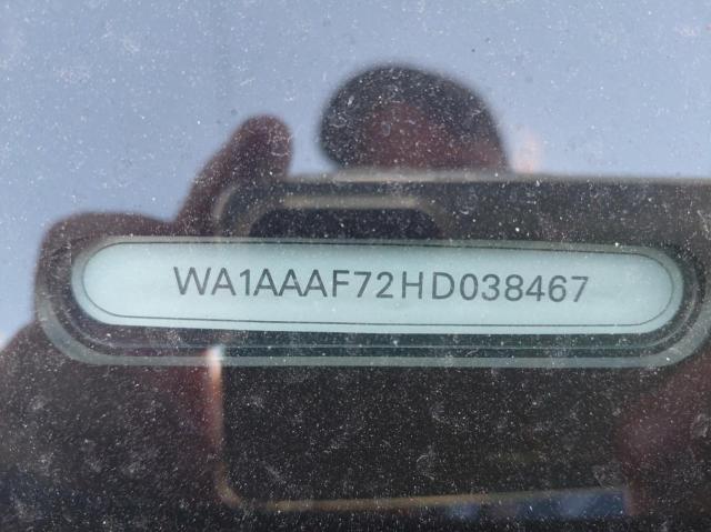 WA1AAAF72HD038467 - 2017 AUDI Q7 PREMIUM BLACK photo 11