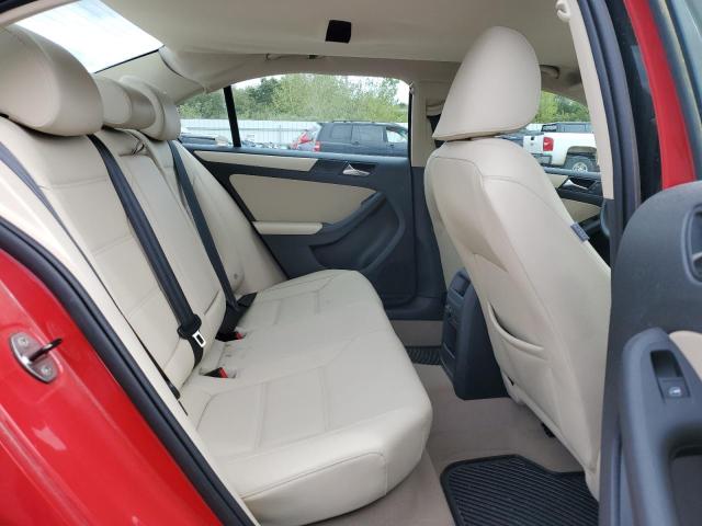 3VWDP7AJ7CM013100 - 2012 VOLKSWAGEN JETTA SE RED photo 10