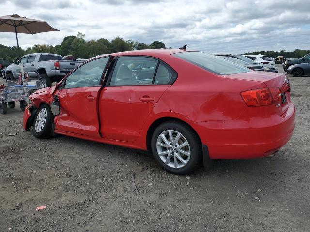 3VWDP7AJ7CM013100 - 2012 VOLKSWAGEN JETTA SE RED photo 2