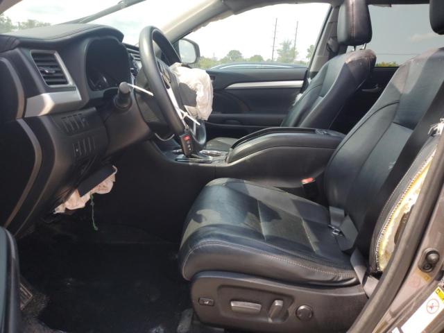 5TDJKRFHXGS306582 - 2016 TOYOTA HIGHLANDER XLE 灰色 照片 7