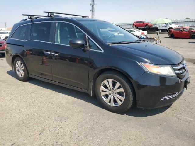5FNRL5H62FB060523 - 2015 HONDA ODYSSEY EXL BLACK photo 4