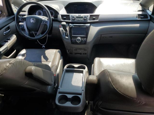 5FNRL5H62FB060523 - 2015 HONDA ODYSSEY EXL BLACK photo 8