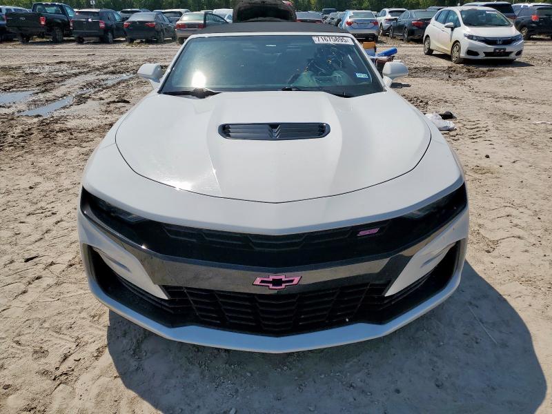 1G1FH3D78K0133838 - 2019 CHEVROLET CAMARO SS WHITE photo 5