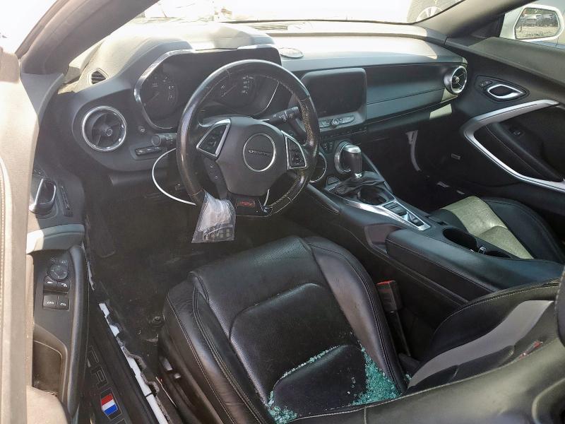 1G1FH3D78K0133838 - 2019 CHEVROLET CAMARO SS WHITE photo 8