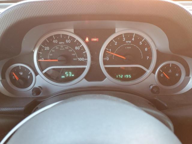 1J4BA3H19AL172820 - 2010 JEEP WRANGLER U SPORT Оранжевый фото 9