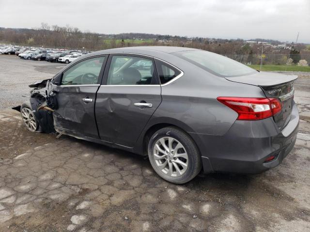 3N1AB7AP4KY306732 - 2019 NISSAN SENTRA S SILVER photo 2