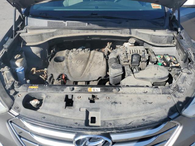 5XYZUDLB7GG355946 - 2016 HYUNDAI SANTA FE S SILVER photo 11