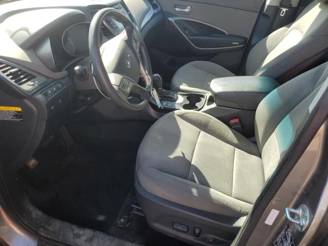 5XYZUDLB7GG355946 - 2016 HYUNDAI SANTA FE S SILVER photo 7