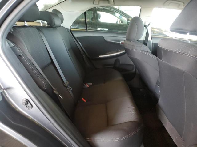 2T1BU4EE8DC005614 - 2013 TOYOTA COROLLA BASE GRAY photo 10
