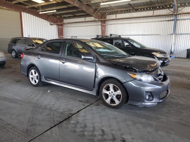 2T1BU4EE8DC005614 - 2013 TOYOTA COROLLA BASE GRAY photo 4