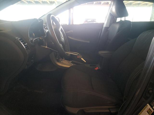 2T1BU4EE8DC005614 - 2013 TOYOTA COROLLA BASE GRAY photo 7