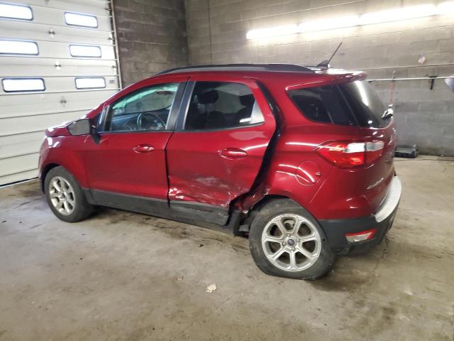 MAJ3S2GE7KC299627 - 2019 FORD ECOSPORT SE BURGUNDY photo 2