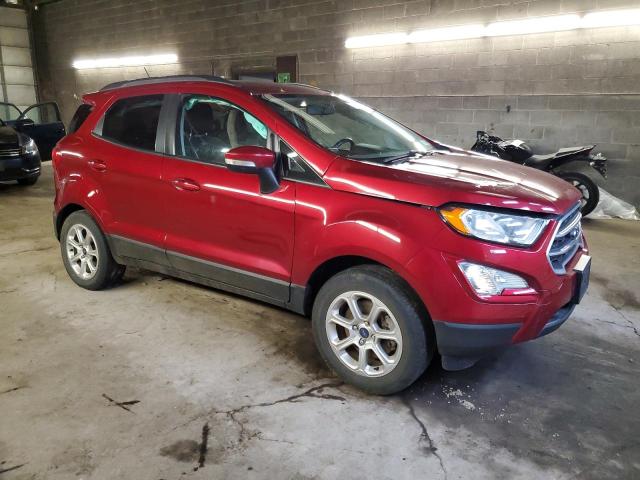 MAJ3S2GE7KC299627 - 2019 FORD ECOSPORT SE BURGUNDY photo 4