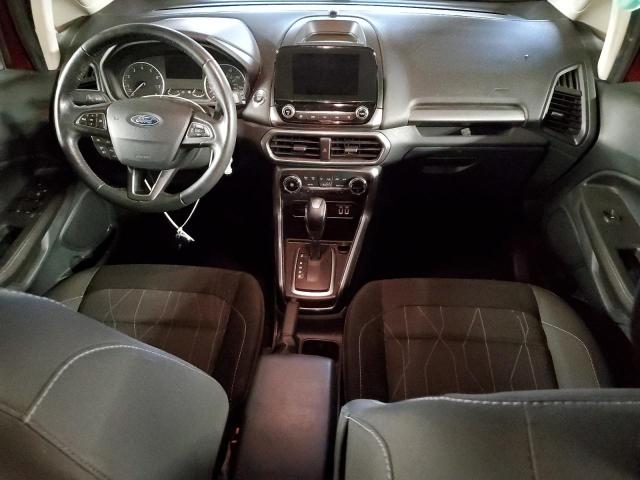 MAJ3S2GE7KC299627 - 2019 FORD ECOSPORT SE BURGUNDY photo 8