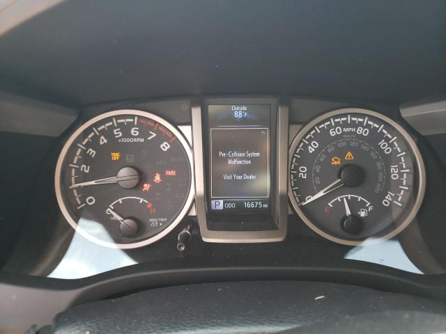 3TMCZ5AN0PM590248 - 2023 TOYOTA TACOMA DOUBLE CAB Grau Foto 9