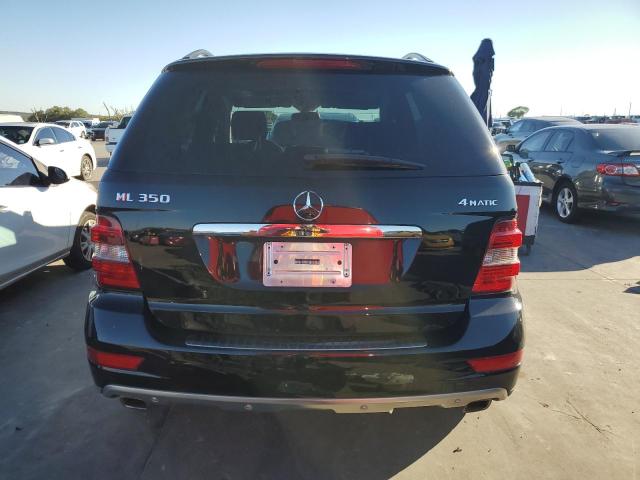 4JGBB8GB2AA602690 - 2010 MERCEDES-BENZ ML 350 4MATIC BLACK photo 6