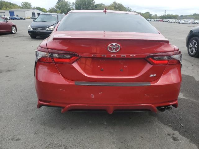 4T1T11AK9PU184126 - 2023 TOYOTA CAMRY SE NIGHT SHADE RED photo 6