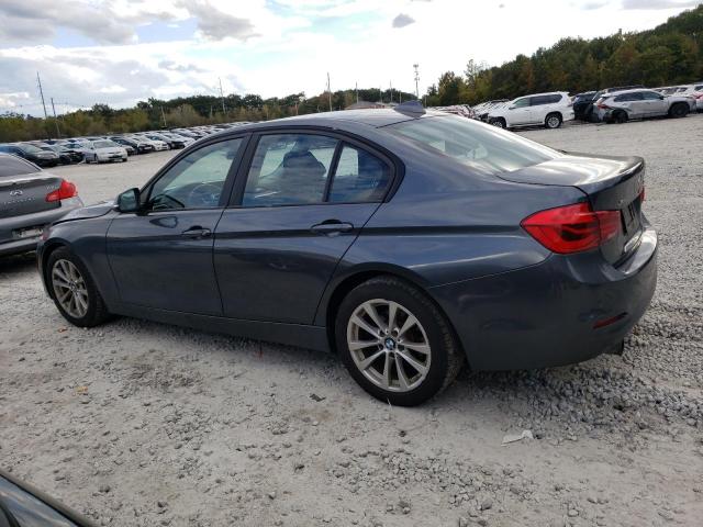 WBA8E5G52GNT40909 - 2016 BMW 320 XI GRAY photo 2