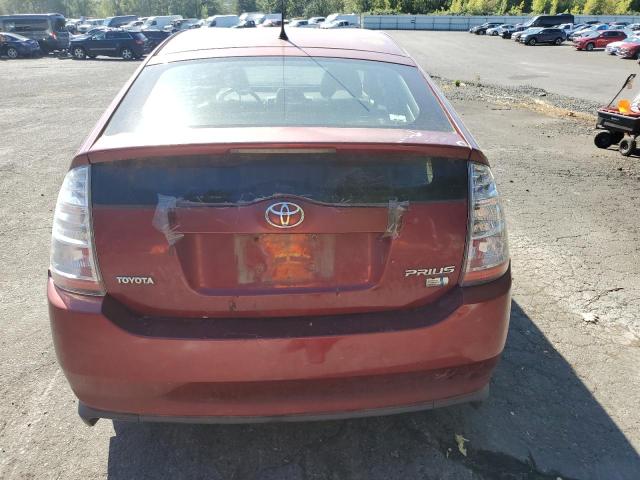 JTDKB22U540056844 - 2004 TOYOTA PRIUS MAROON photo 6
