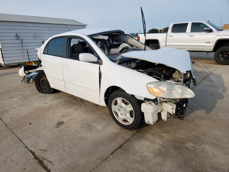 1NXBR32E35Z447510 - 2005 TOYOTA COROLLA CE WHITE photo 4