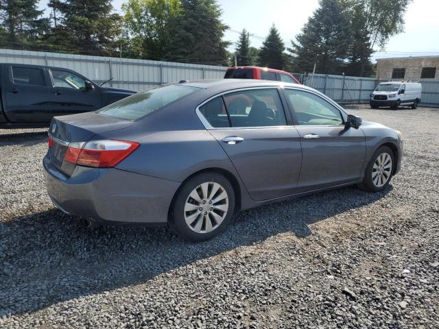 1HGCR2F8XDA029034 - 2013 HONDA ACCORD EXL GRAY photo 3