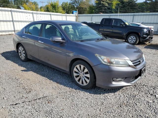 1HGCR2F8XDA029034 - 2013 HONDA ACCORD EXL GRAY photo 4