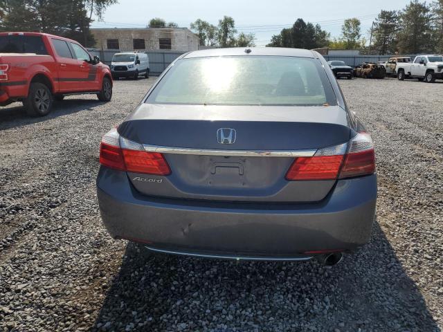1HGCR2F8XDA029034 - 2013 HONDA ACCORD EXL GRAY photo 6