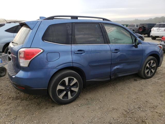 JF2SJAJC4JH543151 - 2018 SUBARU FORESTER 2.5I LIMITED BLUE photo 3