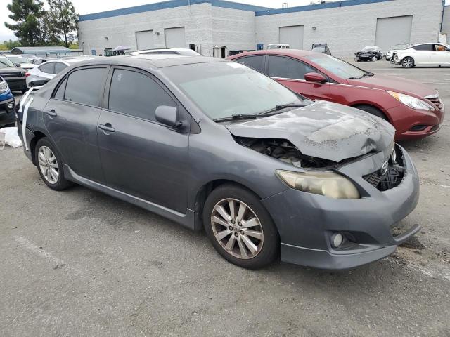 2T1BU4EE9AC355104 - 2010 TOYOTA COROLLA BASE GRAY photo 4