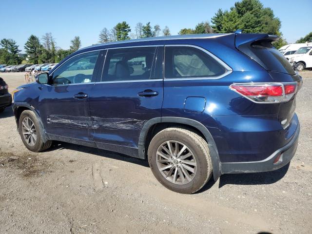 5TDJKRFH4ES024449 - 2014 TOYOTA HIGHLANDER XLE 蓝色 照片 2