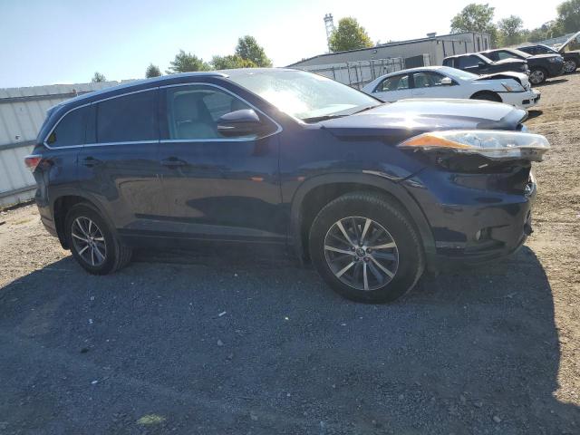 5TDJKRFH4ES024449 - 2014 TOYOTA HIGHLANDER XLE 蓝色 照片 4