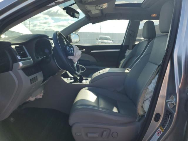 5TDJKRFH5FS086055 - 2015 TOYOTA HIGHLANDER XLE SILVER photo 7