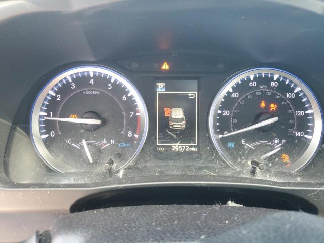 5TDKZRFH2KS562031 - 2019 TOYOTA HIGHLANDER SE WHITE photo 9